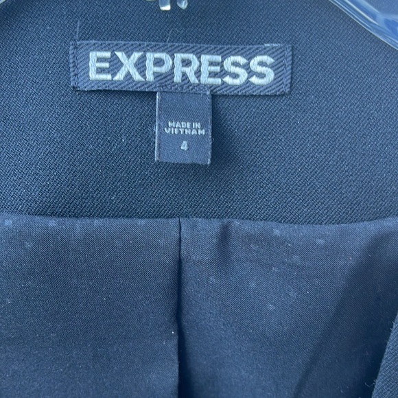 Express women's short jacket without buttons - Picture 3 of 3
